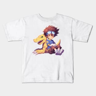 agumon and tai Kids T-Shirt